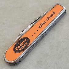 COOPER TIRES JOHNSON CIT Y NEW YORK Advertising Knife Made In USA
