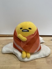 GUND Sanrio Gudetama the Lazy Egg in Bacon Blanket Plush Collectible