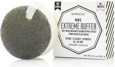 Spongell  Men's Extreme Buffer Bergamot Absolute Body Wash Infused Loofah 20 Use