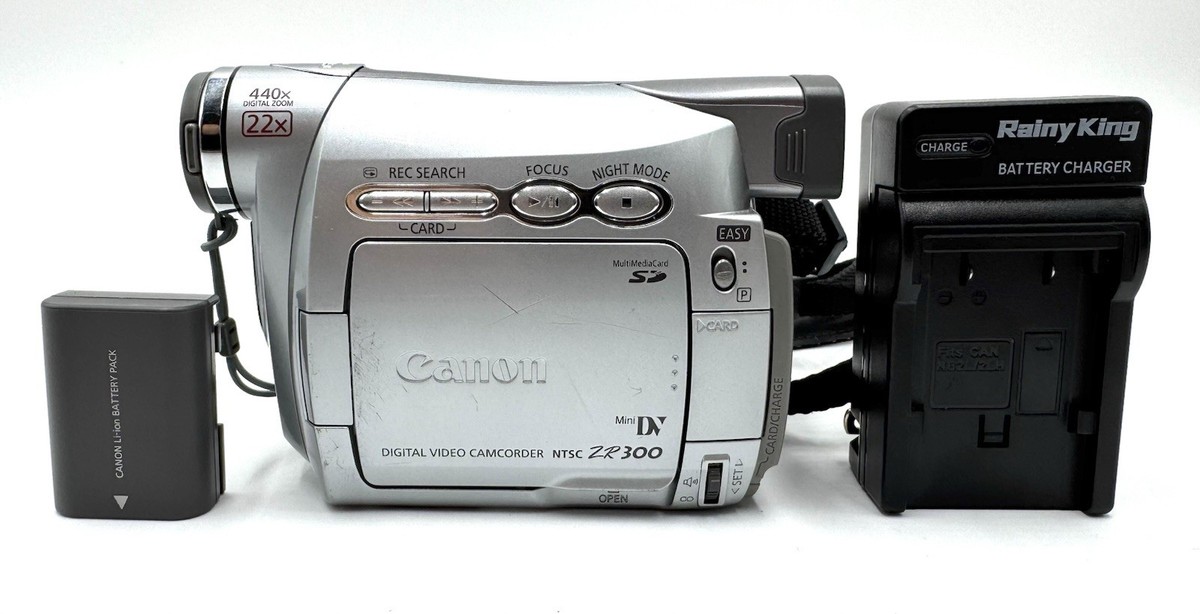動作品 Canon FV M300 miniDV 付属品多数 ダビングなどに ビデオカメラ】FV M300 機種仕様