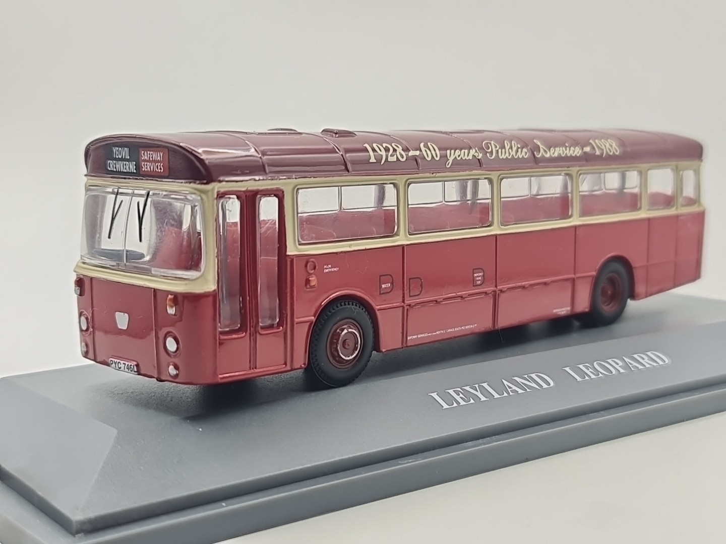 Original Omnibus 97905 Leyland Leopard PSU3B/4R Blueline  Safeway Boxed 1:76 MIB