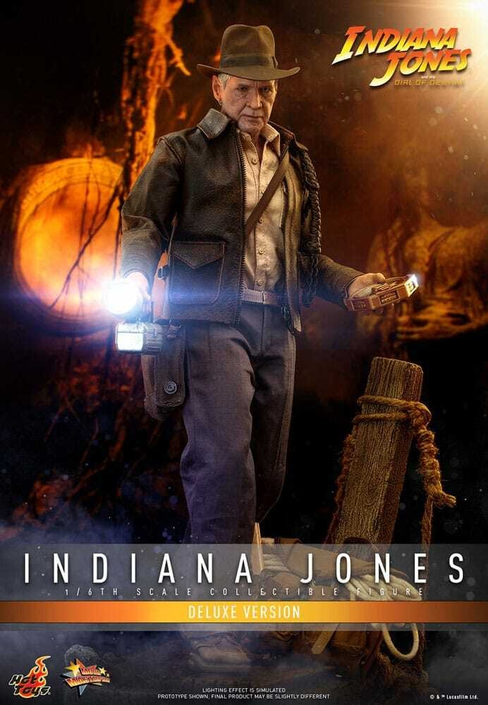 INDIANA JONES - Indiana Jones Deluxe Ver. 1/6 Action Figure 12" MMS717 Hot Toys