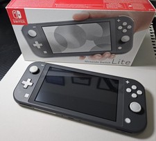 Nintendo Switch Lite Grey Handheld Gaming System 32GB with 128GB Memory Card