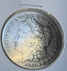 1884-S USA Morgan Dollar  .90 Silver - Uncertified/Ungraded XF - KM 110