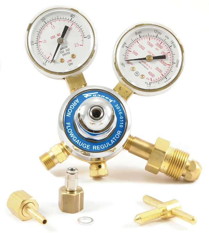 Forney 85363 Argon/CO2 Regulator Kit for Mig Welder, 5/32-Inch
