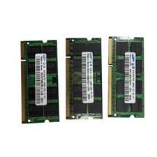 Samsung 6GB Lot 2GB PC2-5300S DDR2 and 2GB PC3-8500S DDR3 Laptop RAM SO-DIMM