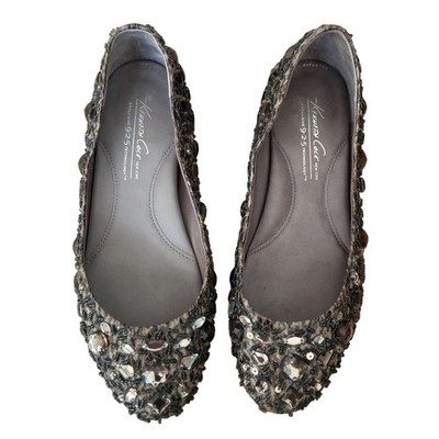 Kenneth Cole Reaction Rhinestone Slipper Ballet Flats ''Sparkle N Shine'' SZ: 6.5
