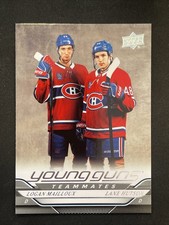 24-25 UD Series 2 Hockey Young Guns Teammates 497 Logan Mailloux/Lane Hutson