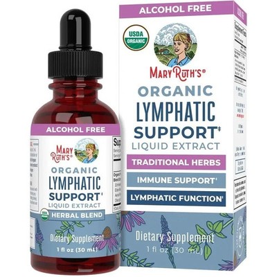 MaryRuth's Lymphatic Support Herbal Blend Liquid Drops - USDA Organic Lymphatic