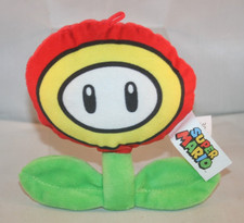 Nintendo Super Mario Fire Flower Plush 6" Collectable NES Stuffed Figure