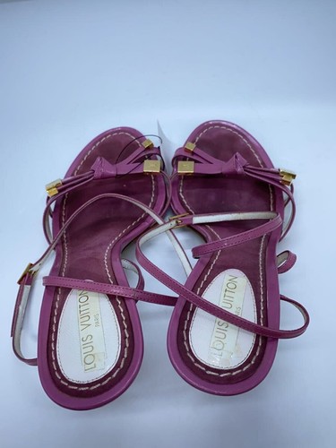 Louis Vuitton Sandals/36/Pnk/Cube Logo - Picture 3 of 5