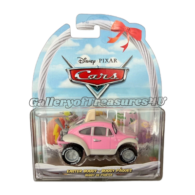 Disney Cars Easter Lightning McQueen Mater Flo Ramone Buggy 1:55