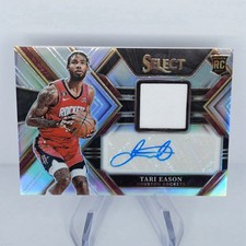 2022-23 PANINI SELECT TARI EASON RPA /199 SILVER PRIZM ROOKIE JERSEY AUTO RC