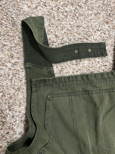 NEW We The Free / Free People Olive Green Overalls Size Medium - Picture 10 of 22