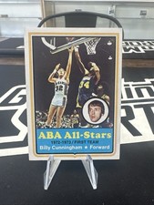 1973-74 Topps Basketball #200 Carolina Cougars Billy Cunningham