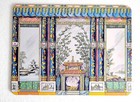 SHANGHAI TANG  -  VINTAGE - CORK BACKED PLACEMATS - CHINOISERIE  - SET OF SIX! — photo 2