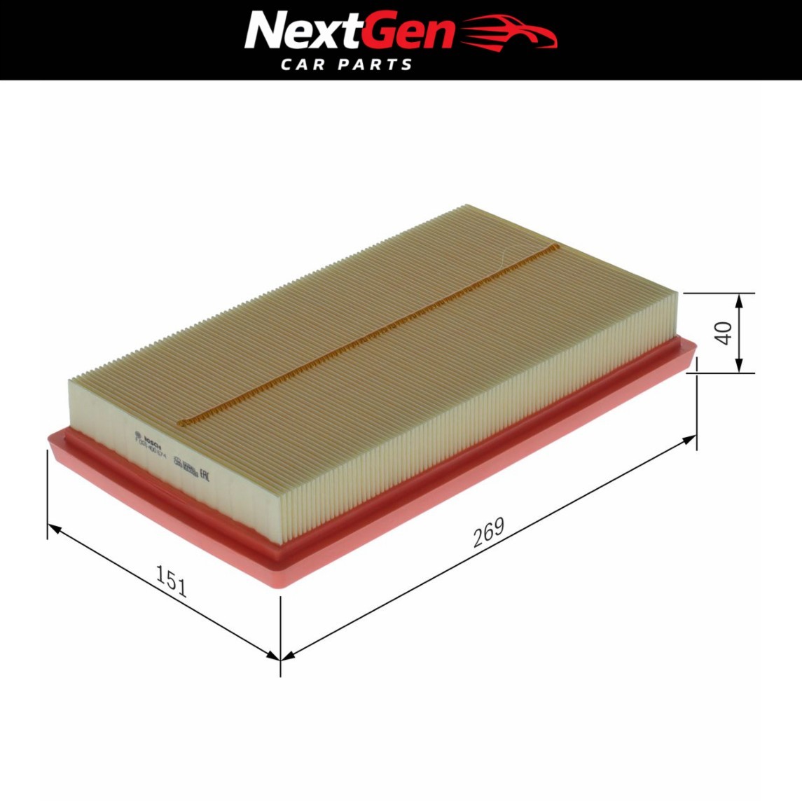BOSCH Air Filter F 026 400 674