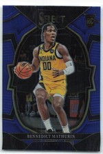 2022-23 Panini Select - Concourse Bennedict Mathurin #79 Blue (RC)