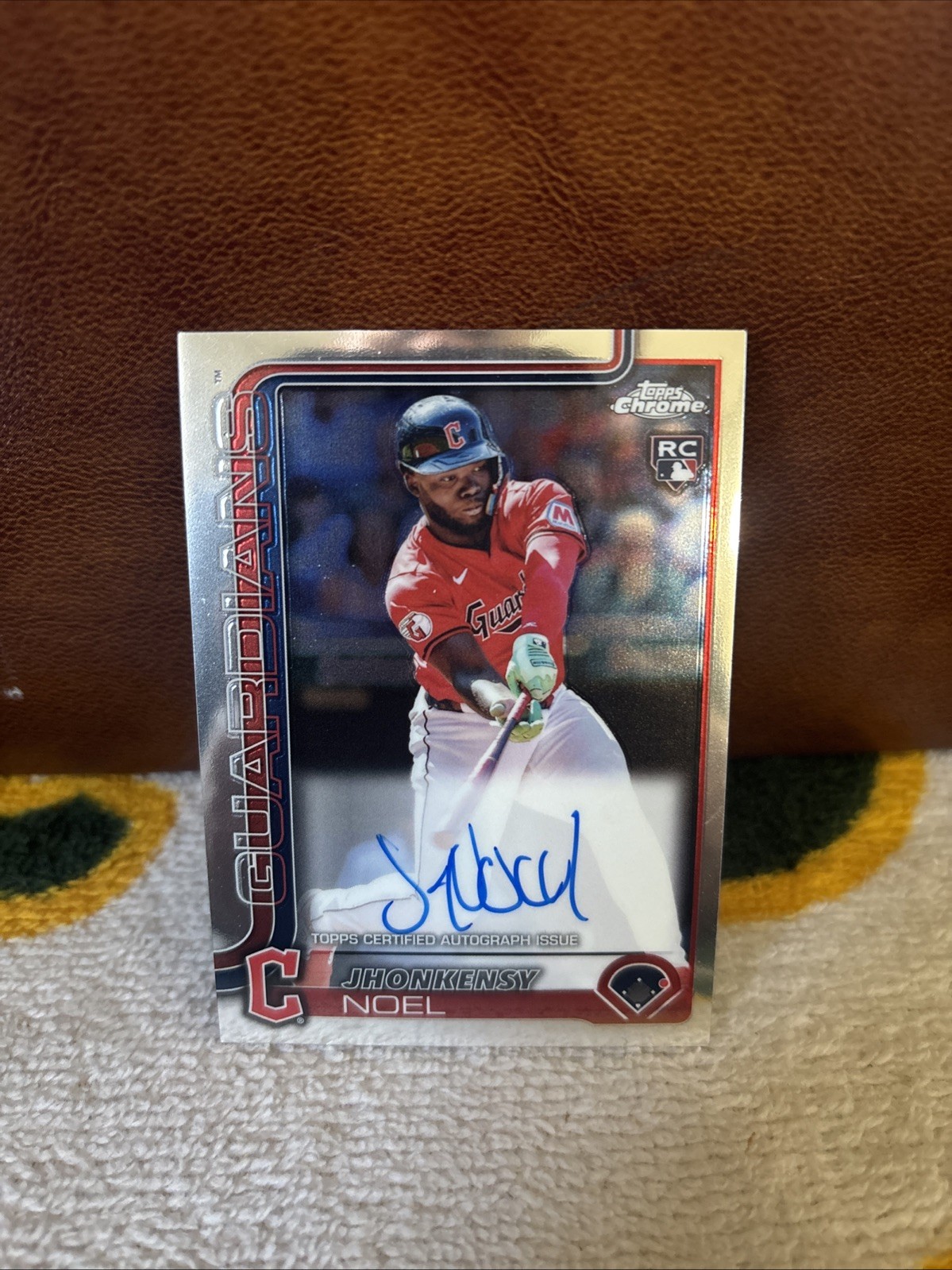 2025 Topps Chrome - Rookie Autographs Jhonkensy Noel #RA-JN (AU, RC)