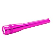 NEW Mini Maglite Pro LED 2 AA Flashlight Pink Mag 332 Lumens Presentation Box