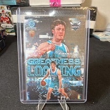 2025-26 Bowman Greatness Loading Kon Knueppel #GL-4 Charlotte Hornets Rookie