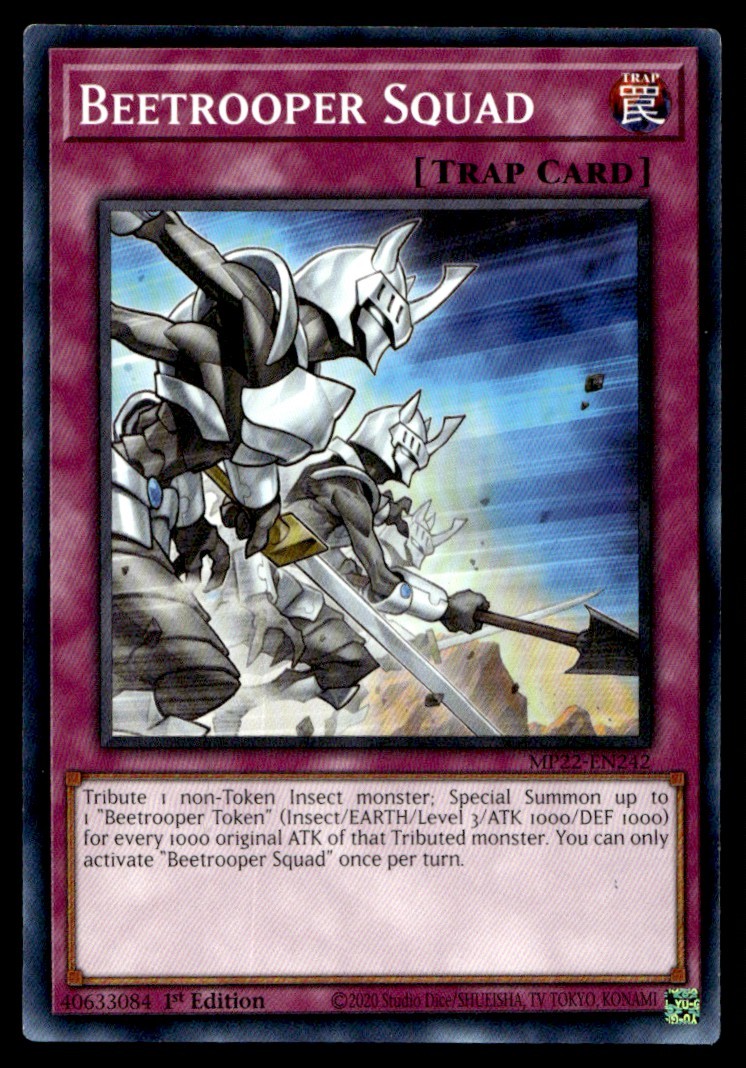 Beetrooper Squad - MP22-EN242 - 1st Edition - YuGiOh 