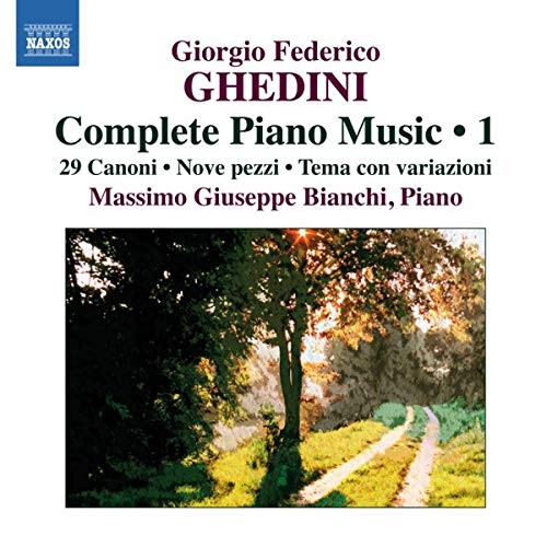 8572329 Massimo Bianchi Ghedini: Complete Piano Music Vol.1 CD 8572329 NEW
