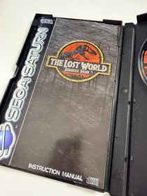 The Lost World: Jurassic Park for Sega Saturn Game Boxed with Manual 1997 GC