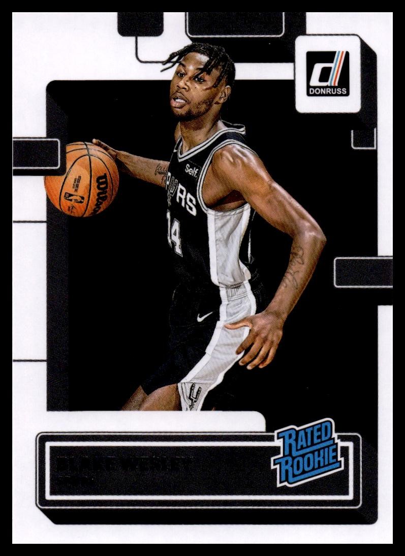 2022-23 Donruss #225 Blake Wesley