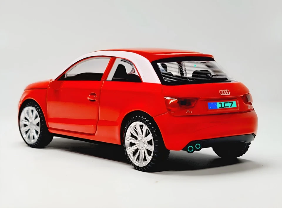 Sportliches FlieƁlek 1:43 AUDI A1 Scale Metal Look Smart Collectibles - Image 2 of 4