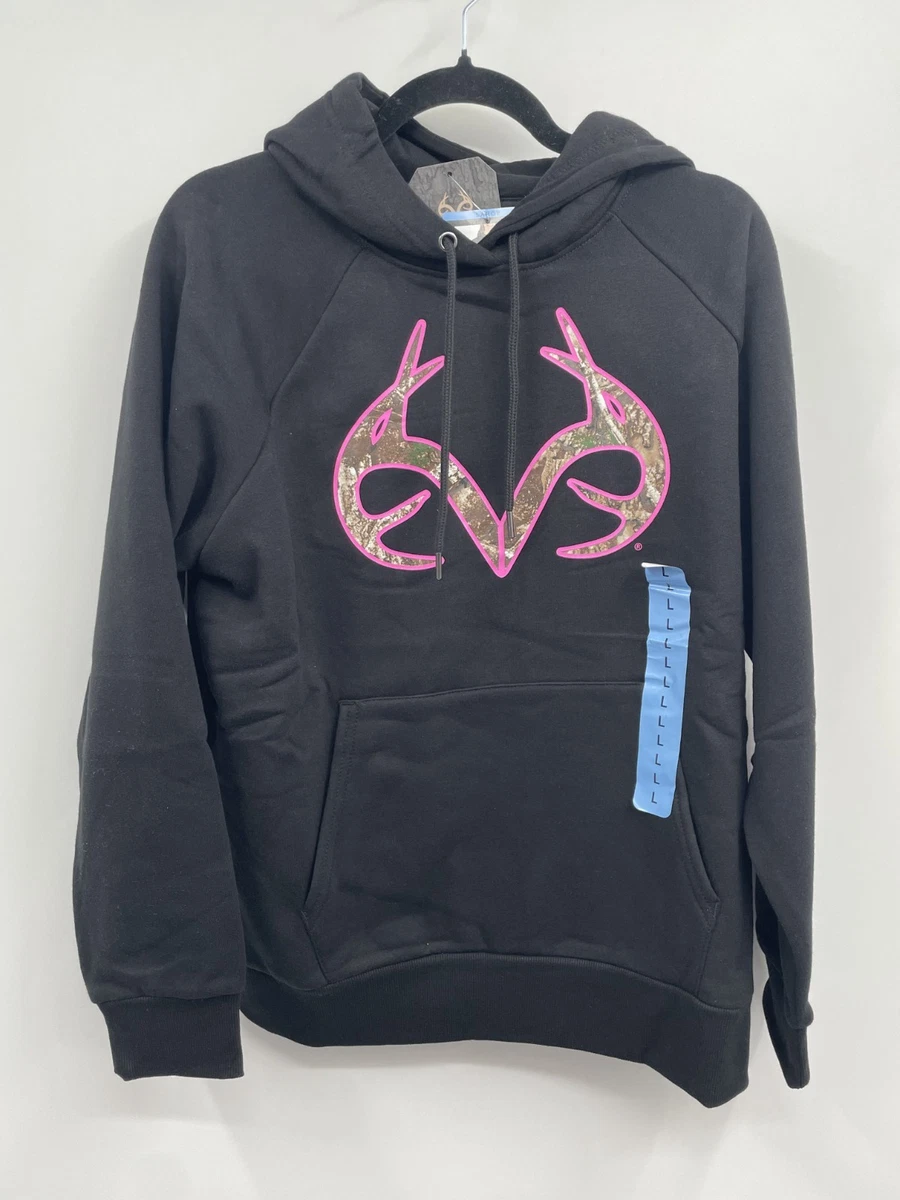 Felpa cropped camouflage con cappuccio e stampa MOV