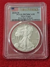 2018-W American Silver Eagle ASE DOLLAR PCGS PR 70DCAM FDI FIRST STRIKE #T2052