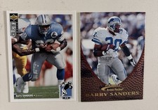 Barry Sanders 1997 Action Packed #16 AND 1994 Upper Deck Collector's Choice #86