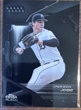 Topps 2026 Chrome Black Jackson Jobe #159  Detroit Tigers Baseball Base Card