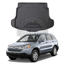 Rubber Boot Mat Liner Tray Heavy Duty Tailored For Honda CRV Mk3 2006-2012