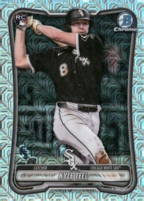 2026 Bowman #19 Kyle Teel Chrome Mojo Refractors