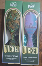 New Set of 2 Wet Brush x Wicked Wickedly Brave  True Friendship w/ Accessories