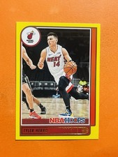2021-22 Panini Hoops Yellow Tyler Herro #40 Miami Heat