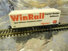 ** Marklin M0001 2-Axel Container Wagon  (Winrail Layout Design Software) 1:87