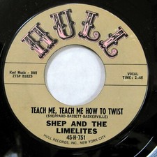 SHEP The LIMELITES 45 What did daddy do / Teach me How to HULL VG Doowop 2179