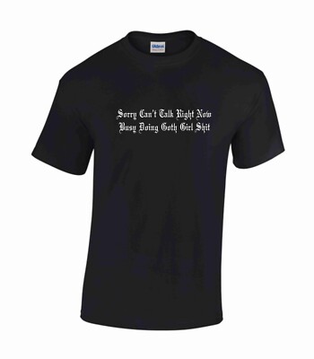 Goth Girl T-Shirt Halloween Ästhetisch