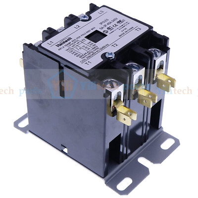 3 Poles 40 Amp 240V AC Coil DP Definite Purpose Contactor SA-3P-40A-240V