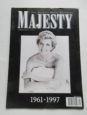 Vintage MAJESTY Royal Magazine "PRINCESS DIANA" Commemorative Issue 1961-1997