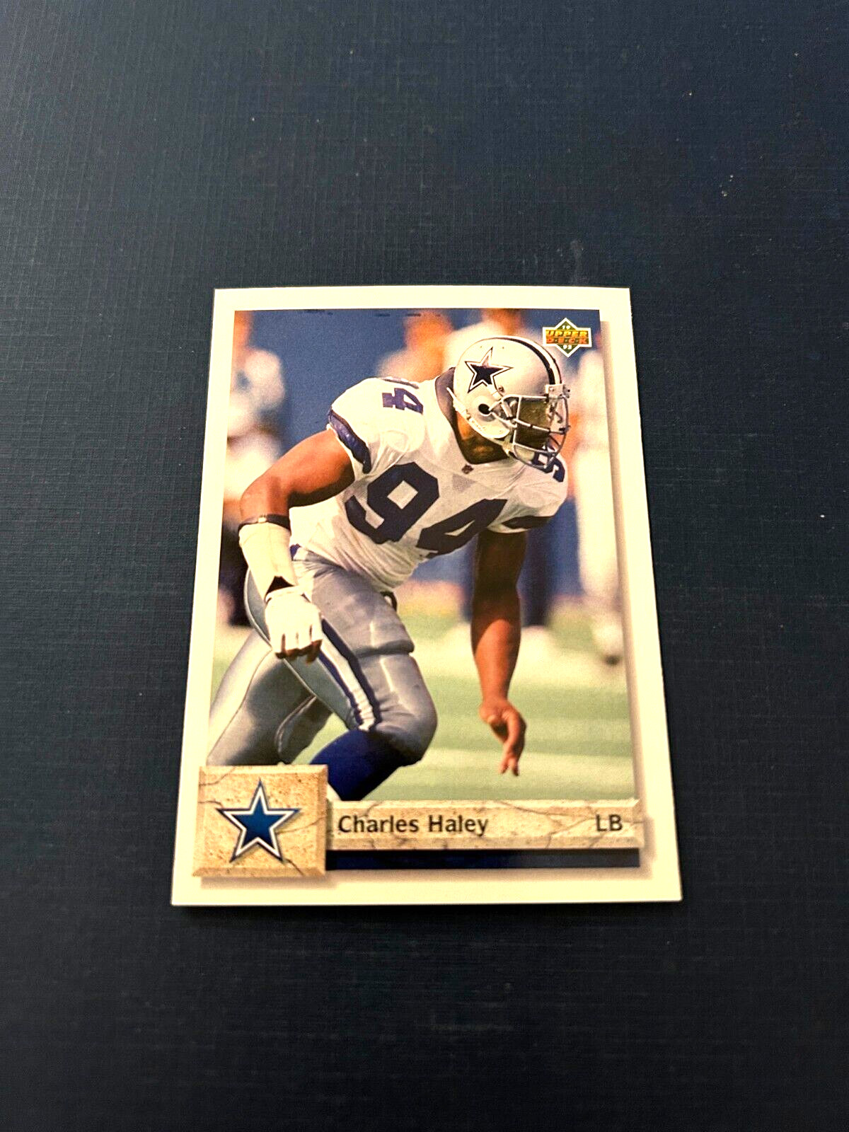 1992 Upper Deck Football Charles Haley #438 HOF Set Break NM