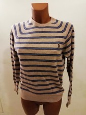 Jeckrson  originale maglioncino scollo rotondo in lana a righe