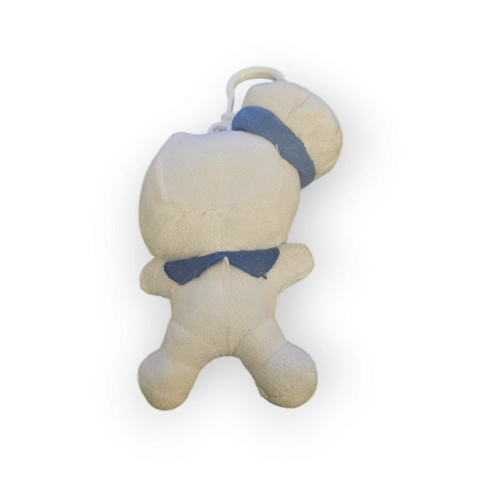☆Classic Ghostbusters Stay Puft Sailor 5" Plush Clip-On Doll Key Chain Key Ring☆ - Image 2 of 2