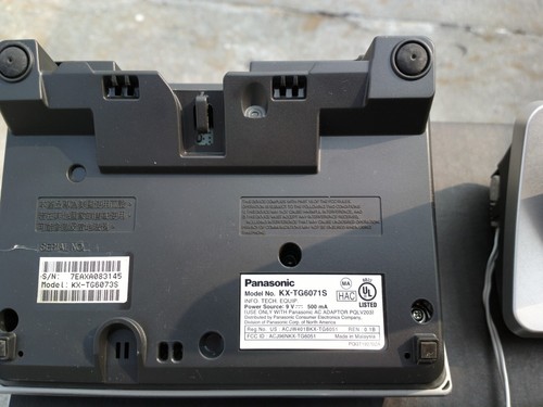 Telefon bezprzewodowy Panasonic KX-TG6071S - działa - Zdjęcie 2 z 2