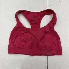 Victoria's Secret VSX Red Unpadded Stretch Racerback Sports Bra Women  s Size XS