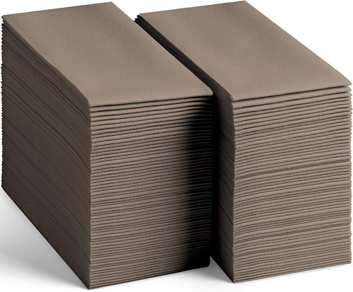 Versatile Disposable Linen-Like Napkins - 200 Pack, 12" x 17" Premium Quality - Picture 3 of 10