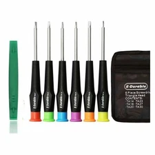 6pc Triangle Tipped Screwdriver Set for European die cast car models and toys